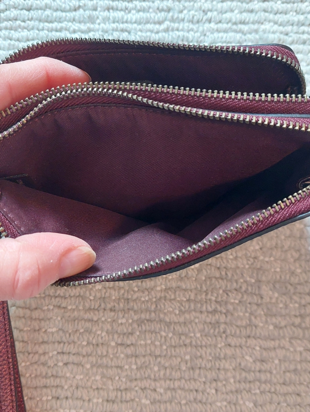 Coach Double Zip Wristlet - Picture 5 of 15